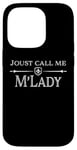 Coque pour iPhone 14 Pro Costume de fête de la Renaissance My Lady Joust Larp