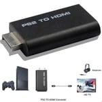 HDV-G300 PS2 till HDMI 480i/480p/576i o Video Converter Adapter F Svart one size