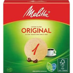 Filtre à café rond MELITTA Ø94 mm R1 - Haute qualité de filtration - Lot de 100 filtres