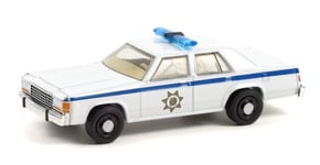 GREENLIGHT, FORD LTD Crown Victoria 1983 Police TERMINATOR 2 sous blister, éc...