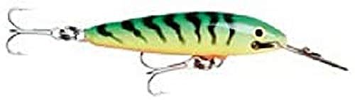 Rapala Firetiger Countdown Magnum-Matériel Corps en Abachi-Leurre Pêche en Mer-Profondeur de Nage 2.7-3.3m-Taille 7cm / 12g-Fabriqué en Estonie Unisex-Adult, 7 cm / 12 g