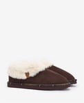 Barbour Eloise WoMens Brown Slippers - Size UK 8