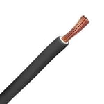 EL RKK Dobbelisolert 1 5mm² Sort kabel metervare (1-50m)