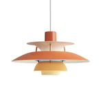 Louis Poulsen PH 5 Mini Taklampa hues of orange