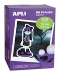 APLI 13847 - Craft Kit Poupée Haloween - DIY - Kit créatif, Violet et noir