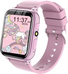 Montre Connectée Enfant- Montre Intelligente Enfant Filles Garçons Avec Réveil 26 Jeux Carte D'apprentissage Livre Audio Appareil Photo Lecteur Vidéo Enregistreur De Musique Calculatrice.[G628]