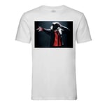 T-Shirt Homme Col Rond Michael Jackson Live 2002 Chanteur Pop Star Celebrite