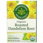 Traditional Medicinals, Herbal Teas, Organic Roasted Dandelion Root x16 Tea Bags