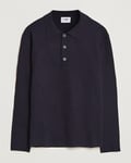 NN07 Harald Cotton/Modal Polo Navy Blue