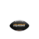 Wilson American Football MINI NFL TEAM SOFT TOUCH, Soft Touch-Blended Leather,Black