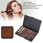 Make Up Eye Shadows Natural Long Lasting Face Contour Palette Makeup Brush S GF0