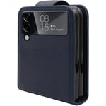 Fodral till Samsung Galaxy Z Flip 3 - Wallet Flip Magnetic Flip - Blå