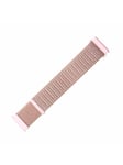 FIXED Nylon rem til Smartwatch Universal 20 mm Rose Guld