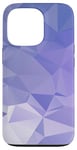 Coque pour iPhone 13 Pro Simple Abstrait Bleu Abstrait Triangle