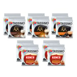 Tassimo Variety Pack - L'Or Espresso Cappuccino/Caramel Latte Macchiato, Kenco Cappuccino - 10 Packs (96 Servings)