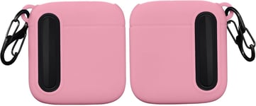 Étui Disque Dur Compatible avec Crucial X6 SSD - Coque Protection Disque Dur Externe en Silicone - Rose Clair(Q805)