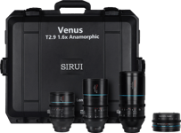 Sirui Anamorphic Venus 3x Lens + Adapter Kit (35/75/150mm) + 1.25x Adapter + Hard Case RF-Mount