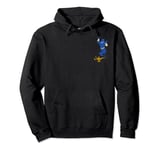 Disney Aladdin Genie Coming Out Of Lamp Pocket Pullover Hoodie