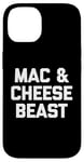 Coque pour iPhone 14 Mac & Cheese Beast T-shirt humoristique avec inscription humoristique