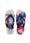 Havaianas Mixte Enfant Top Marvel II Tongues, Blanc, 25/26 EU