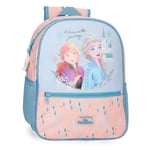 Disney Joumma Bags, La Reine des Neiges Believe in the journey, sac à dos pour enfant, sac à dos d'école, fabriqué en polyester, bretelles larges et réglables, plusieurs poches et compartiments.,