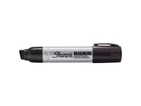 Marker Sharpie Metal Magnum Permanent Skrå Sort (Stk.)