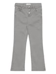 Buttons Flare Jeans Grey Mango