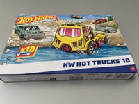 Hot Wheels X 10 trucks BNIB Box Is Opened HW Hot Trucks