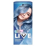 Live Pretty Pastels Semi-permanent Blue Hair Dye Lasts Up To 8 Washes Denim S...