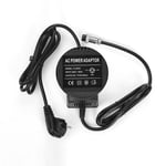 Adaptateur d'alimentation de centre commercial pour console Assad,connecteur 3 broches,entrée 220V et 110V,17V,420mA,adapté pour Yamaha MG16,MG166CX,MG166C,F4,F7,6FX - Type Black EU Plug