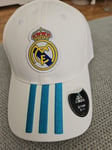 Adidas Real Madrid Cap Baseball 3S - OSFM - size - 22 3/4 Inch 58cm BNWT