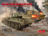 Bataille Of Berlin (April 1945) (t-34-85, King Tiger Tank ) 1:3 5 Plastic Model