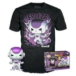 Funko Pop! & Tee: DBZ - Frieza FF - Extra Large - (XL) - Dragon Ball - T-Shirt - Clothes With Collectable Vinyl Figure - Gift Idea - Toys and Short Sleeve Top for Adults Unisex Men and Women