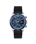 Lacoste Montre Chronographe à Quartz pour Homme avec Bracelet en Silicone Noir - 2011252