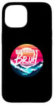 Coque pour iPhone 15 Bruh Meme Funny Saying Brother Chemise d'anniversaire pour adolescents et hommes Bruh