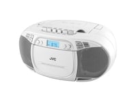 Jvc Rc-E451w, 1,6 Kg, Vit, Bärbar Cd-Spelare