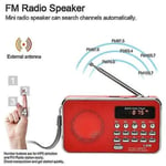 L-938 Mini Bärbar Digital FM-radio