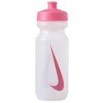 Nike Unisex Water Bottle (Clear/Pink) - Pink & White - One Size