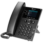 POLYCOM VVX 250 4-line Desktop Business IP Phone with dual 10/100/1000 Ethernet ports