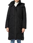 Bestseller A/S Vmlouise Zigzag Long Coat Noos Manteau, Schwarz, XL Femme