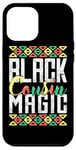 Coque pour iPhone 12 Pro Max Black Cousin Magic Mois de l'histoire des Noirs afro-américains