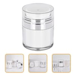 2pcs pump container for lotion travel jars moisturizer pump dispenser