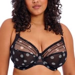 Elomi BH Matilda Underwired Plunge Bra Prikket H 90 Dame