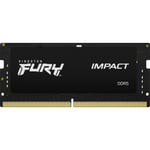 Kingston FURY Impact DDR5 6400 MHz CL38 SO-DIMM 16 GB-minnesmodul