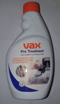 Vax Pre-Treatment 250ml Carpet Upholstery Solution