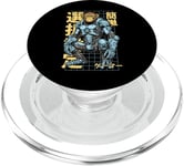 Jeu animé Cyberpunk Gamer Ape Cyber Enhanced Monkey Robot PopSockets PopGrip pour MagSafe