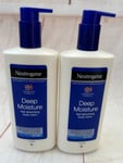 Neutrogena Norwegian Formula Deep Moisture Body Lotion For Dry Skin 2 x 400ml