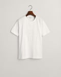 GANT - Teens Tonal Shield T-Skjorte  white