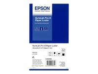 Epson Surelab Pro-S Luster - Lyster - 243 Mikron - Rulle (15,2 Cm X 65 M) - 248 G/M² - 2 Rulle (Rullar) Papper - För Surelab D700, Sl-D1000  Surelab Sl D700, D800, D800 240V