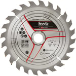 kwb by lame de scie aux carbures de tungstène (Ø 250 x 30 mm, 24 dents, pour différentes scies circulaires sur table, scies à onglet radiales et scies à onglet )